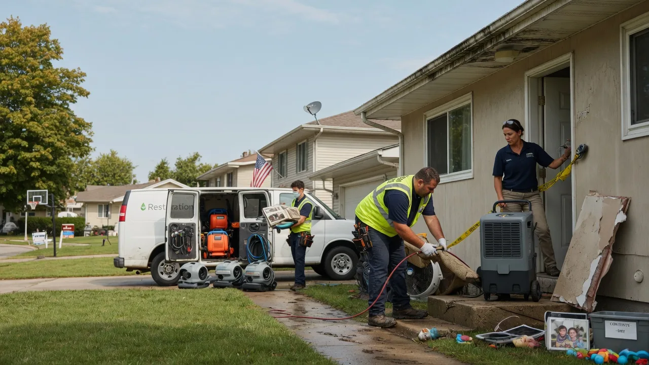 Water Damage Restoration in East Lynn, IL near me